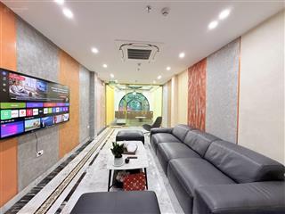 Bán toà nhà mặt phố cổ nhuế 80m7 tầng thang máy kinh doanh đa dạng oto tránh