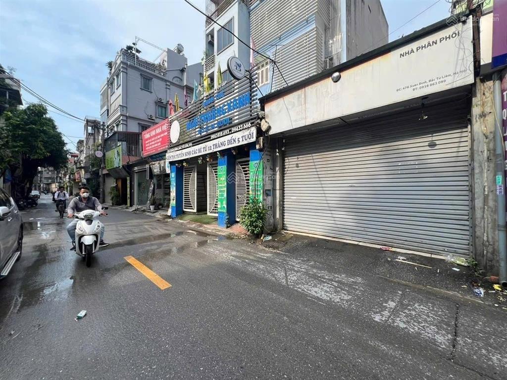 Bán đất xuân đỉnh  62m2  mặt tiền 4m  15m ra mặt phố  xây toà nhà dòng tiền tuyệt vời