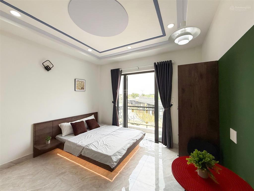 Khai trương căn hộ studio ban công full nội thất ngay nguyễn thái sơn  gần emart phan văn trị