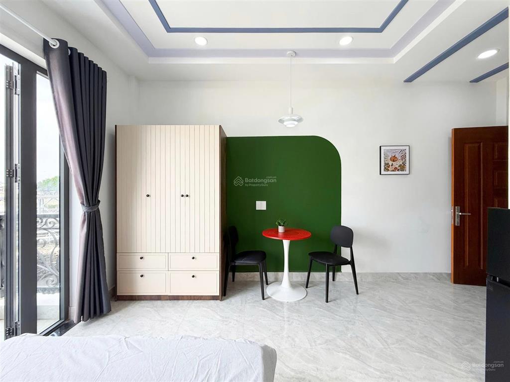 Khai trương căn hộ studio ban công full nội thất ngay nguyễn thái sơn  gần emart phan văn trị
