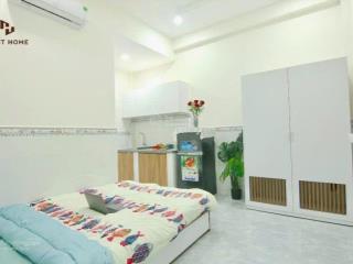 Studio full nội thất ngay bùi quang là  gần công viên phần mềm quang trung  ngã 3 tân sơn