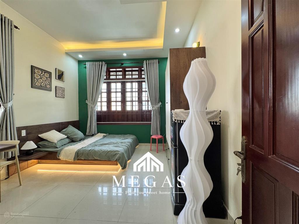 Chính chủ cho thuê studio cửa sổ thoáng full nội thất ngay lê đức thọ  gần chợ an nhơn