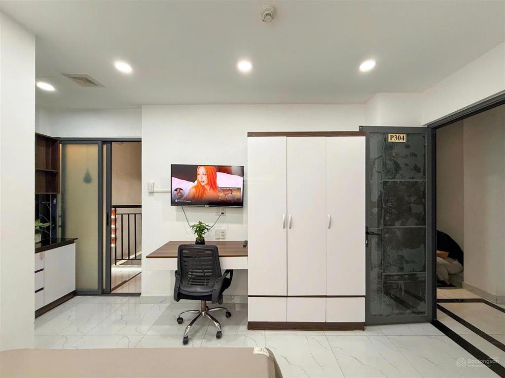 Chính chủ cho thuê studio full nội thất ngay bùi hữu nghĩa  gần chợ bà chiểu