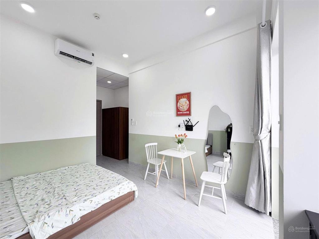 Chính chủ cho thuê studio ban công  full nội thất ngay phan bá vành  gần đảo kim cương
