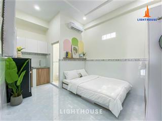 Chính chủ cho thuê studio full nội thất ngay bùi quang là  gần ngã 3 tân sơn  phạm văn bạch