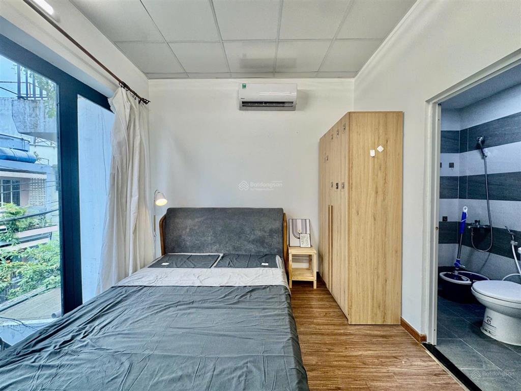 Studio ban công  cửa sổ thoáng full nội thất ngay lê đức thọ  gần chợ an nhơn