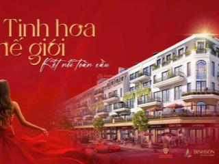 Bán shophouse tại bình sơn ocean park, giá tốt 5,8 tỷ, 334m2 sd, view đẹp