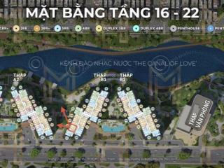 Mất thanh khoản cần bán gấp 2pn masteri park place lỗ 1.3tỷ tầng cao view công viên nhạc nước