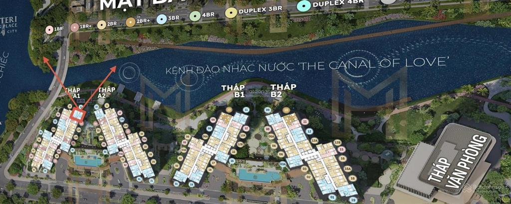 Cắt lỗ 1,8tỷ căn hoa hậu 3pn 108m masterise park place, tầng cao view trực diện nhạc nước siêu đẹp