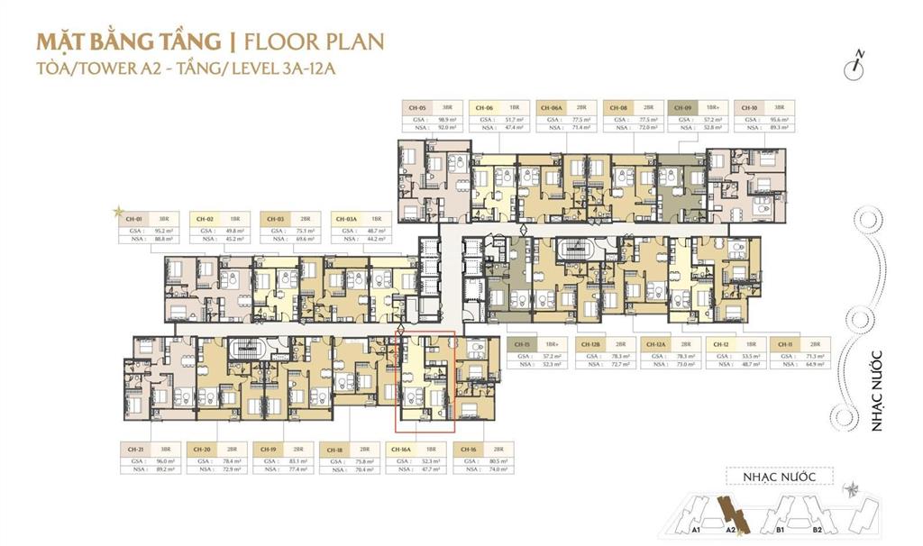 Cắt lỗ 1 tỷ  căn hộ 1pn masteri park place view công viên & nhạc nước giá chỉ 5,9 tỷ