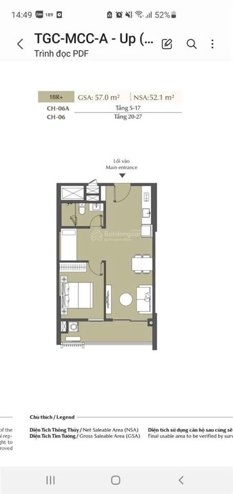 Cắt lỗ 900 tỷ masteri cosmo central căn 1pn+ view nhạc nước & tttm