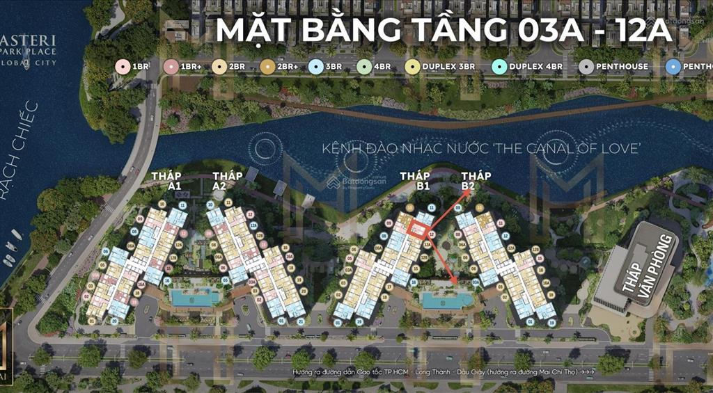 Cắt lỗ 900tr căn 1pn masteri park place  the global city