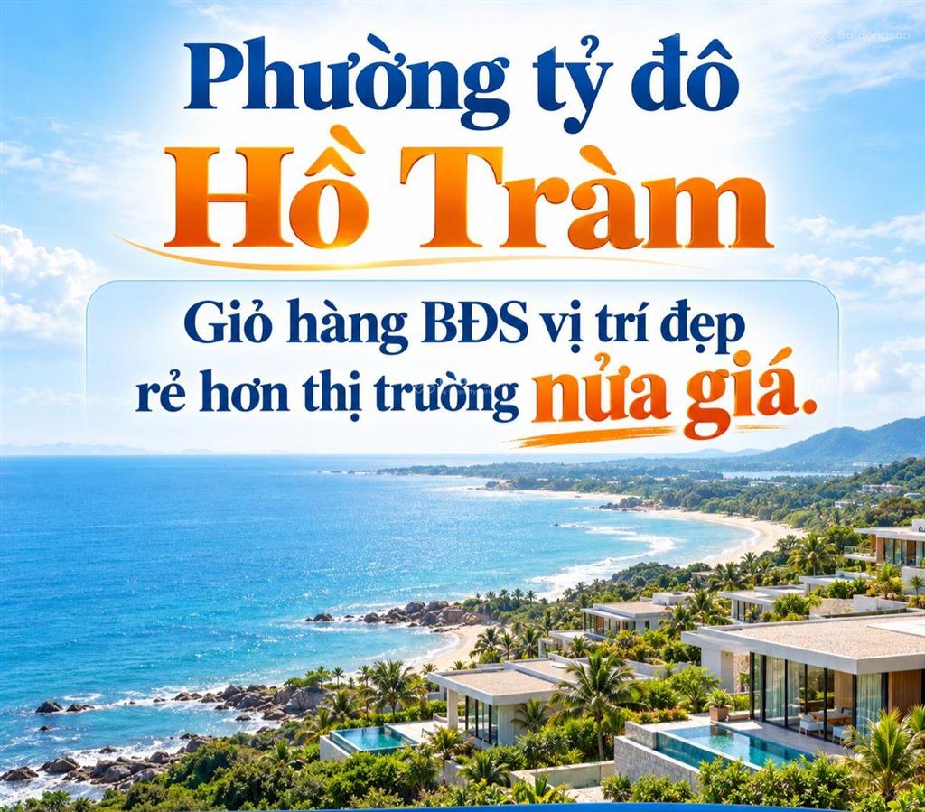 1ty5/ nền đất ngay trung tâm du lịch biển hồ tràm, bên rừng bên biển phù hợp làm homestay