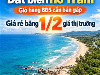 Lô đất mặt tiền đường nhiều thổ cư, rẻ bằng 1/2 giá thị trường