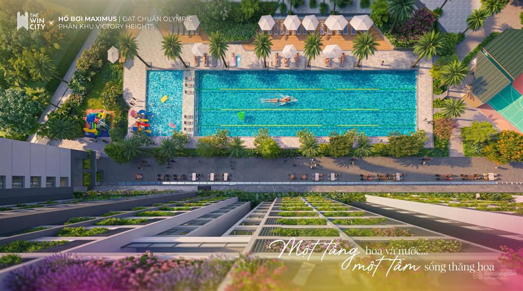 Bán shophouse trong dự án the win city  view hồ bơi olympic. hỗ trợ xe đưa đón xem dự án.  ngay