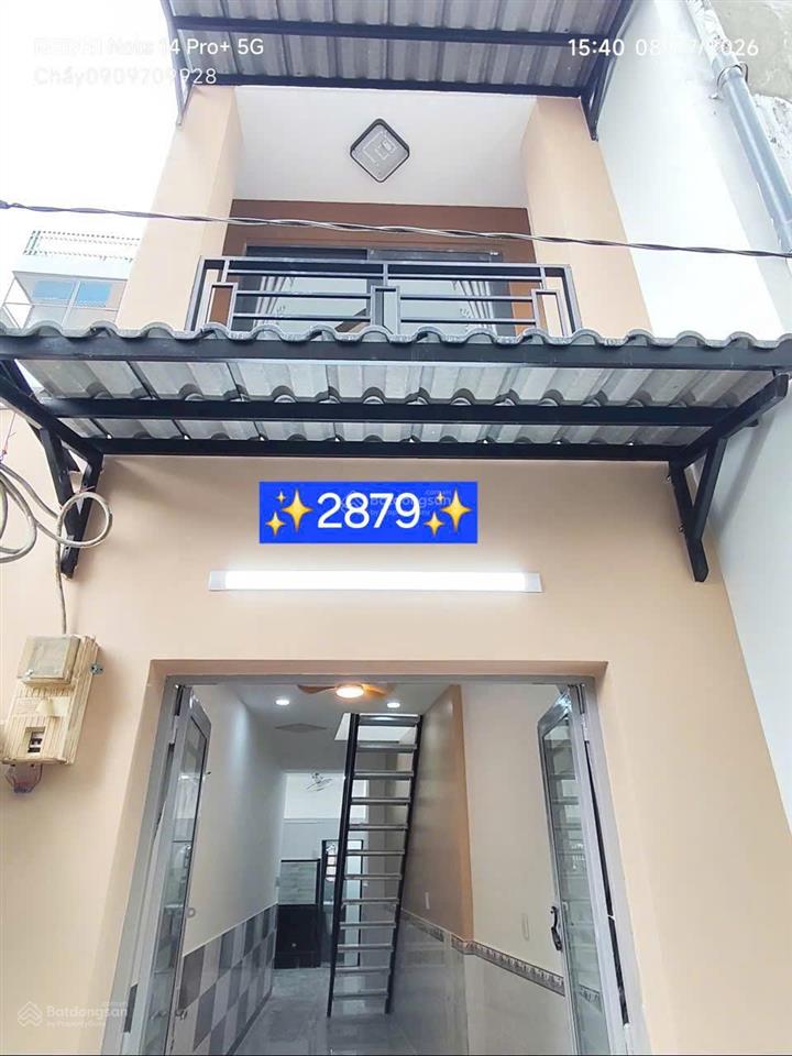 Bán nhà lưu hữu phước quận 8  nhà đẹp ở ngay  2 tầng, 2pn  chỉ 1,87 tỷ