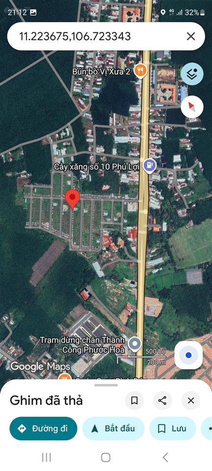 Bán đất 70m2 phú giáo. bình dương khu đô thị green city