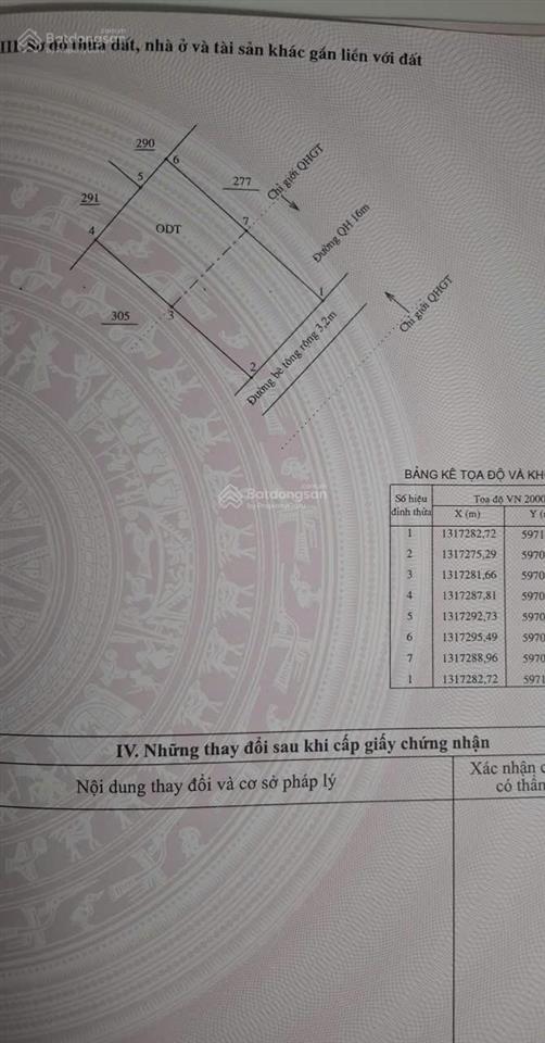 Bán đất 192m cam lợi cũ cách đường phạm ngu lão 200m vị trí đẹp