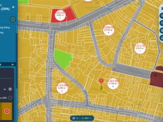 Bán 92,1m² đất chỉ 10,33 tỷ. đất ngang 7,9m xây 6 tầng cạnh the global city, vị trí khan hiếm q2
