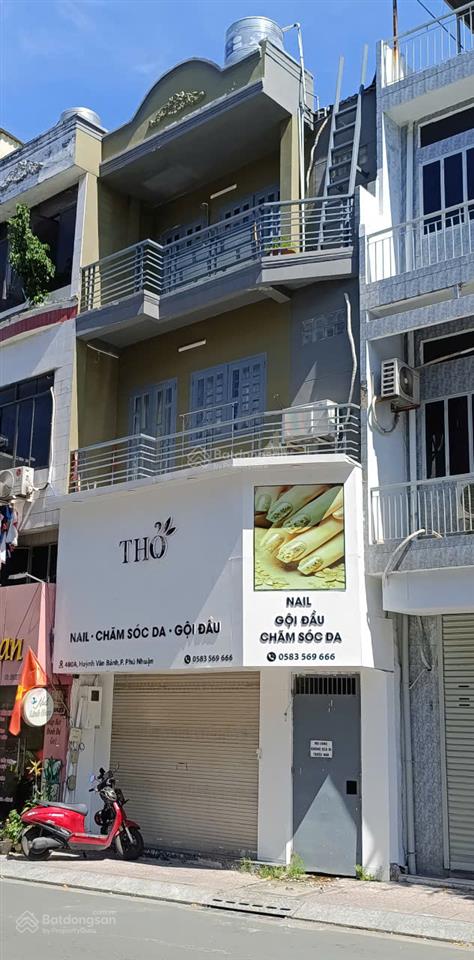 Bán nhà 4 tầng mặt tiền đường huỳnh văn bánh, phú nhuận, tphcm giá 8,668 tỷ