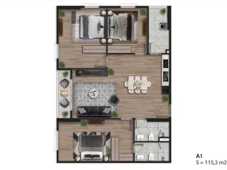 Bán cc hausman premium residences, nam từ liêm, hà nội, 8,5 tỷ, 115,3m2, bao đẹp!