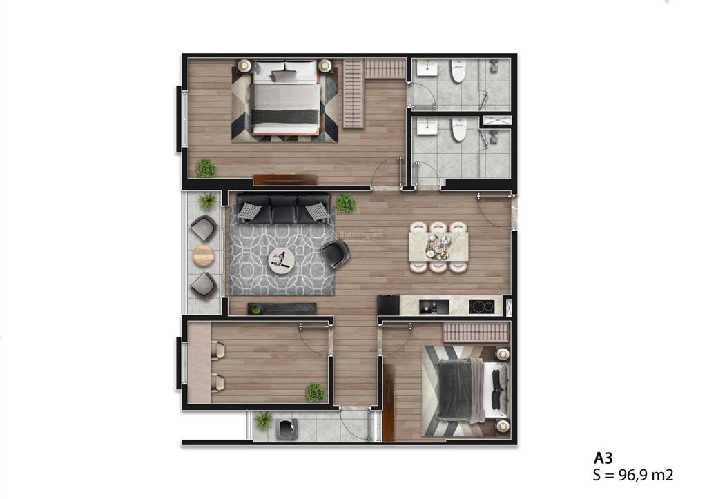 Quỹ căn mới hausman premium residences giá chỉ 7,x /m2