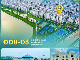 Căn cuối song lập đảo dừa 180m2 view sông khu khép kín vip nhất oceanpark 2 giảm 32%. 0961 986 ***