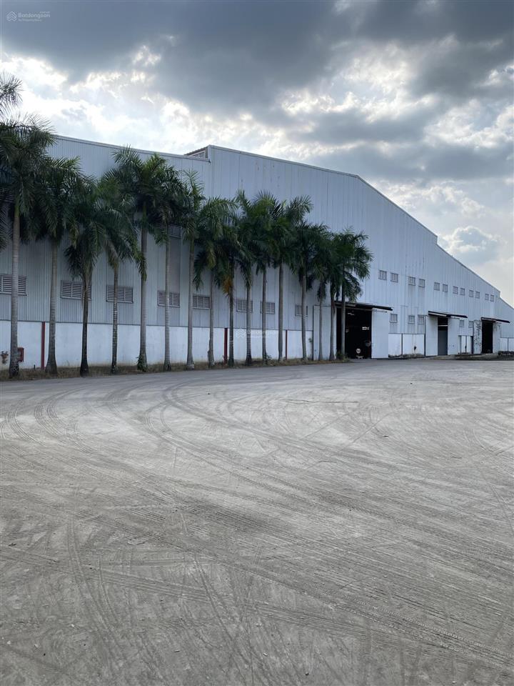 Cho thuê 10.000m2 kho xưởng thạnh hoá, long an