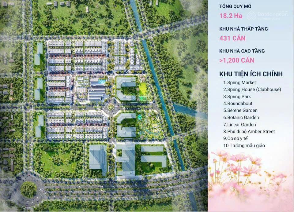 Thông tin mở bán dự án spring ville by gamuda land pkd chủ đầu tư gamuda land