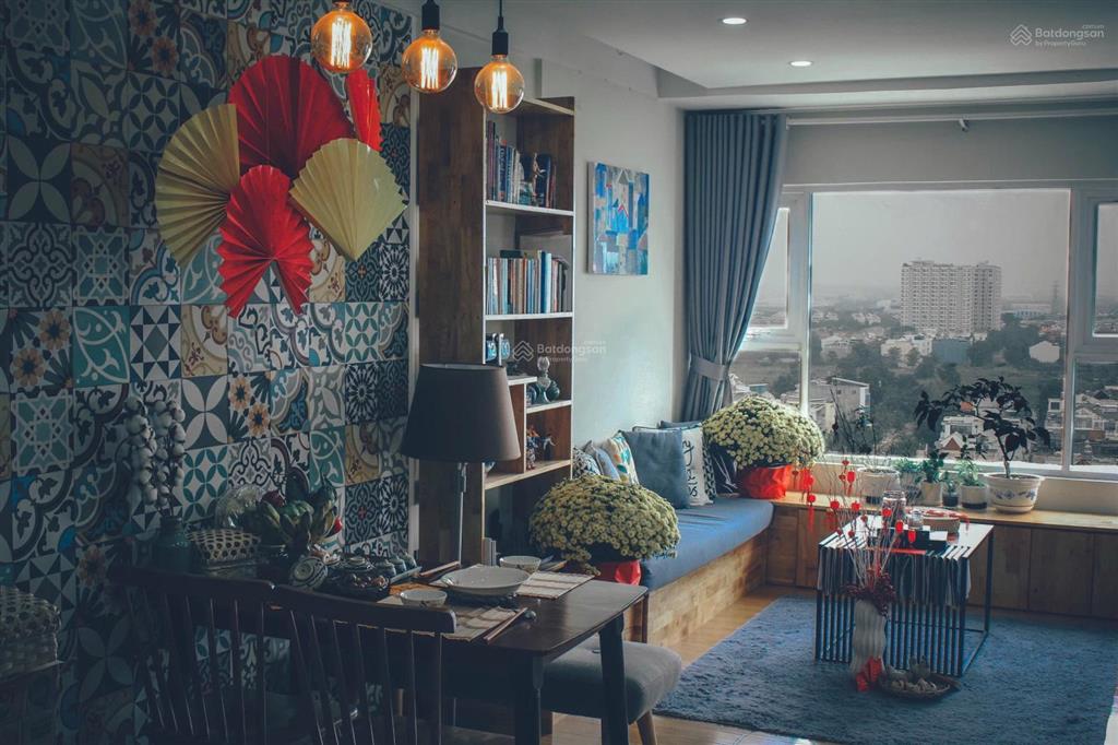 Bán căn hộ flora anh đào, đối diện global city, căn 55m2, thiết kế 2pn 1wc, full nội thất.giá 2.890