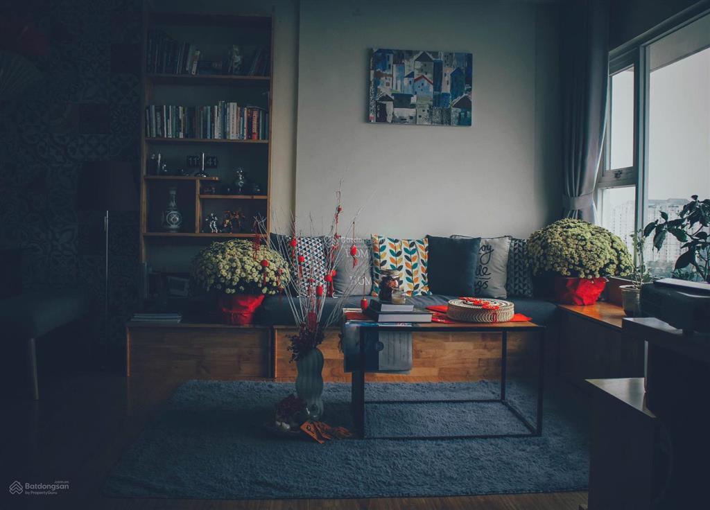 Bán căn hộ flora anh đào 55m | 1+1pn | full nội thất. giá bán 2.8 tỷ  tầng 9  full nội thất