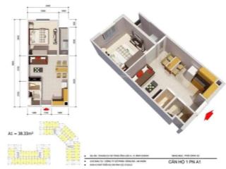 Bán căn hộ dgold vĩnh lộc a bình chánh. dt 39m2. nhận nhà ngay. giá tổng 880triệu tầng đẹp