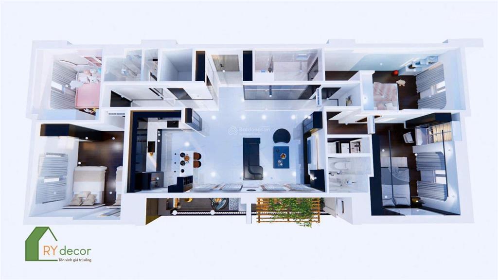 Lucky palace chính chủ bán căn 162m2, 4pn 3wc, nhà decor tâm huyết để ở  giá mong muốn 12tỷ