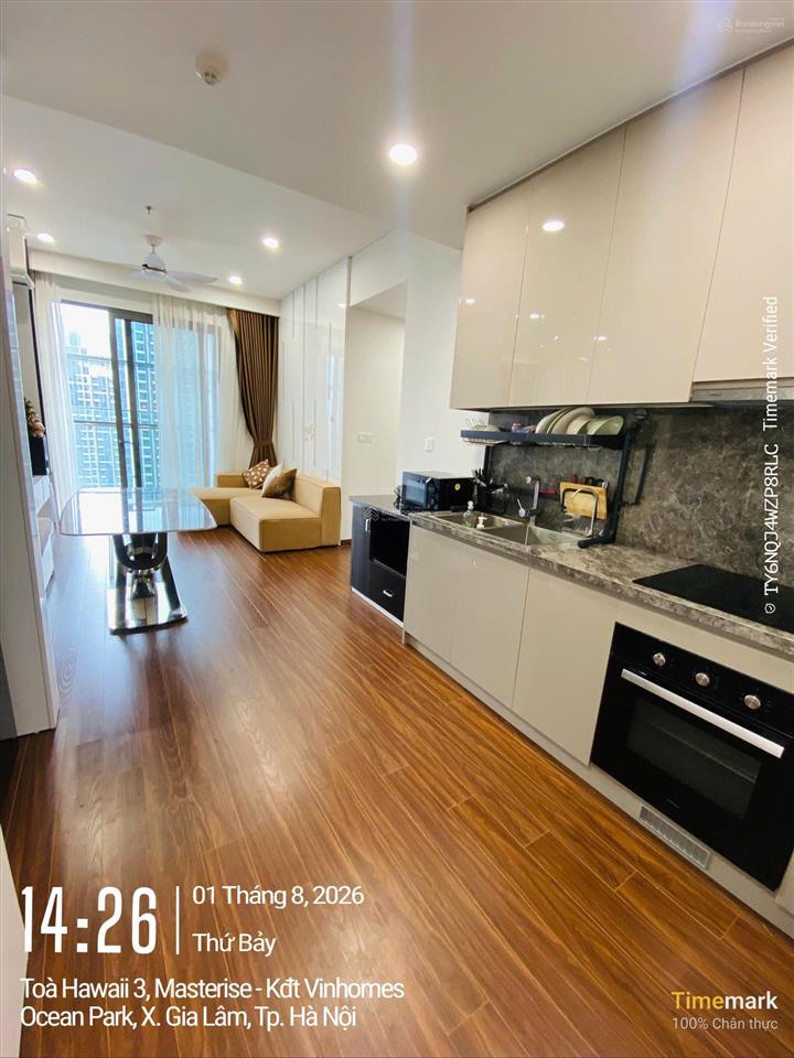 Cho thuê căn 3 ngủ tầng trung toà h3 giá chỉ 15tr/tháng, view đẹp, 01/09 vào được