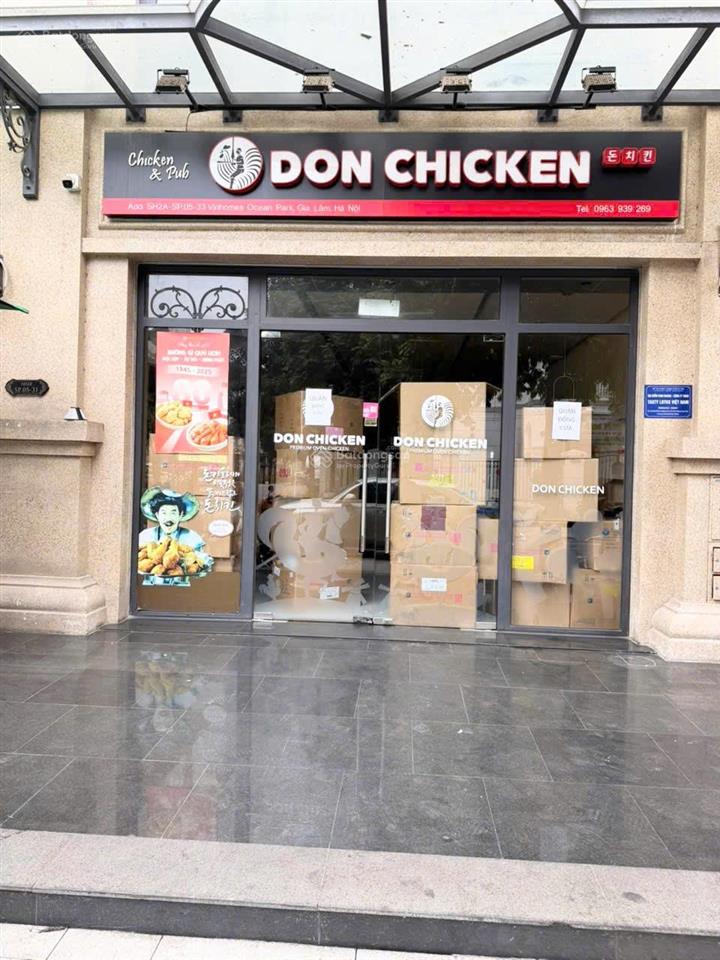 Cho thuê shophouse san hô, đã hoàn thiện, kinh doanh được giá 25tr/tháng