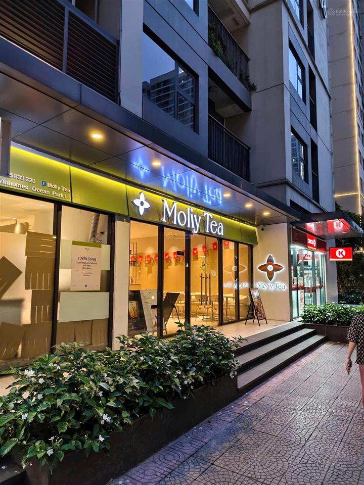 Nhượng lại quán trà sữa tòa s2.08 vinhomes ocean park