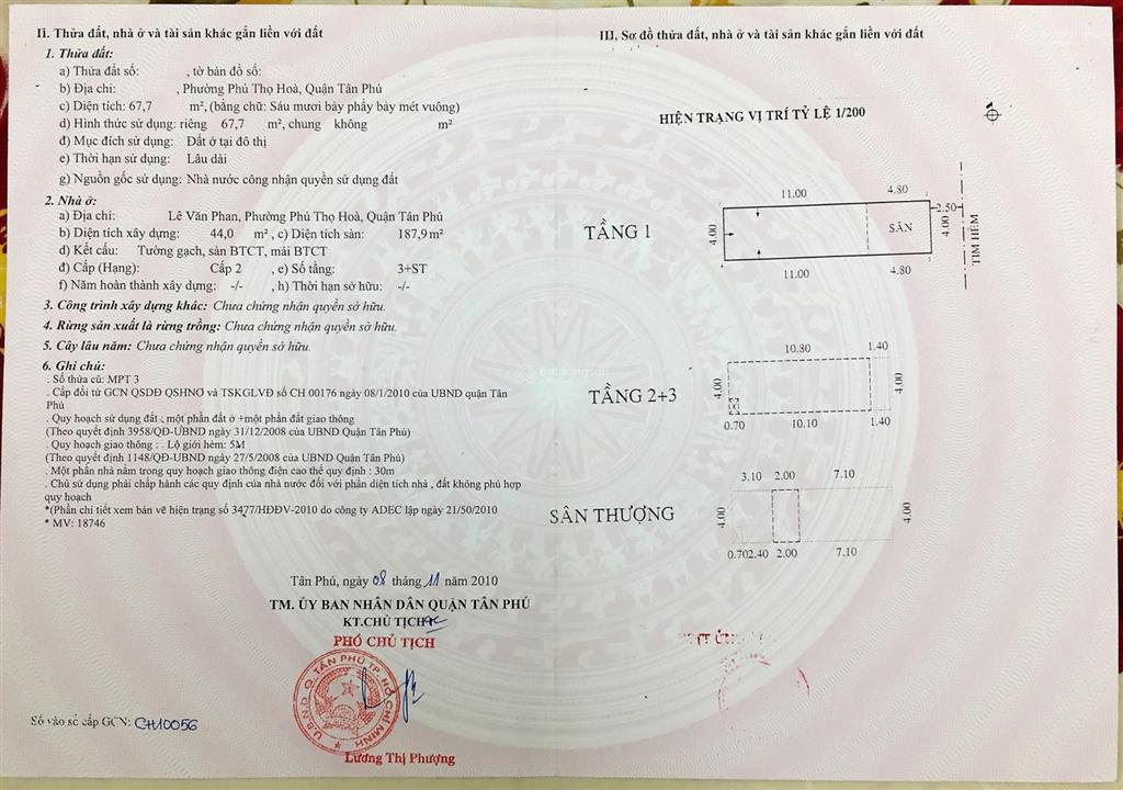 Bán nhà riêng tại lê văn phan, 7,3 tỷ, 4x16m, 4 tầng kiên cố, giá siêu hời