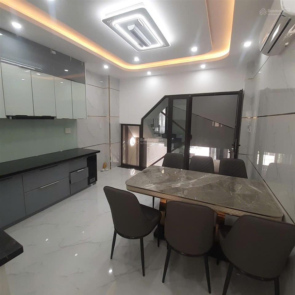 Bán nhà mới xây mới full nội thất (như hình) 4x13m 4 tầng tại thạch lam , giá 7,7 tỷ còn tl