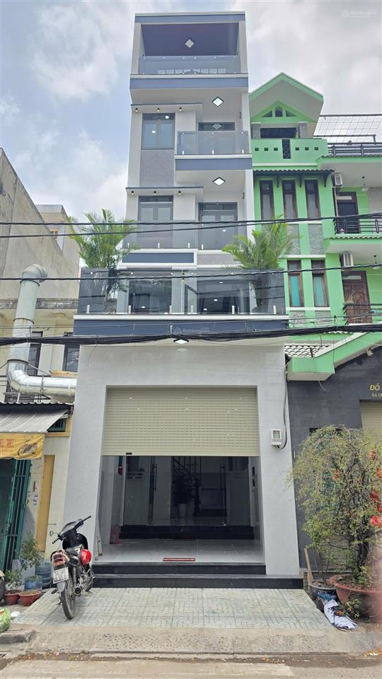 Bán nhà mt kinh doanh đường số 8  ngay đường tốt, văn cao  4x17m trệt 4 lầu mới đẹp, 10,8 tỷ tl