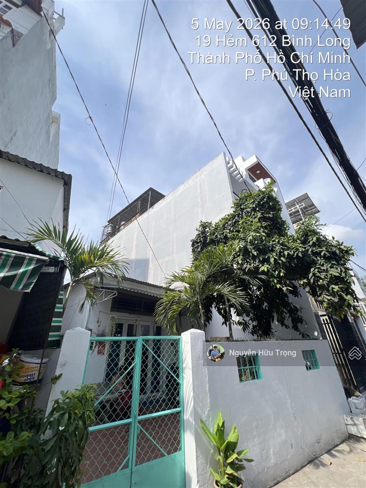 Bán nhà 612/14 bình long gần aeon tân phú, 6,75 tỷ, 4x19m 4 tầng mới mẻ, vị trí đẹp tuyệt vời