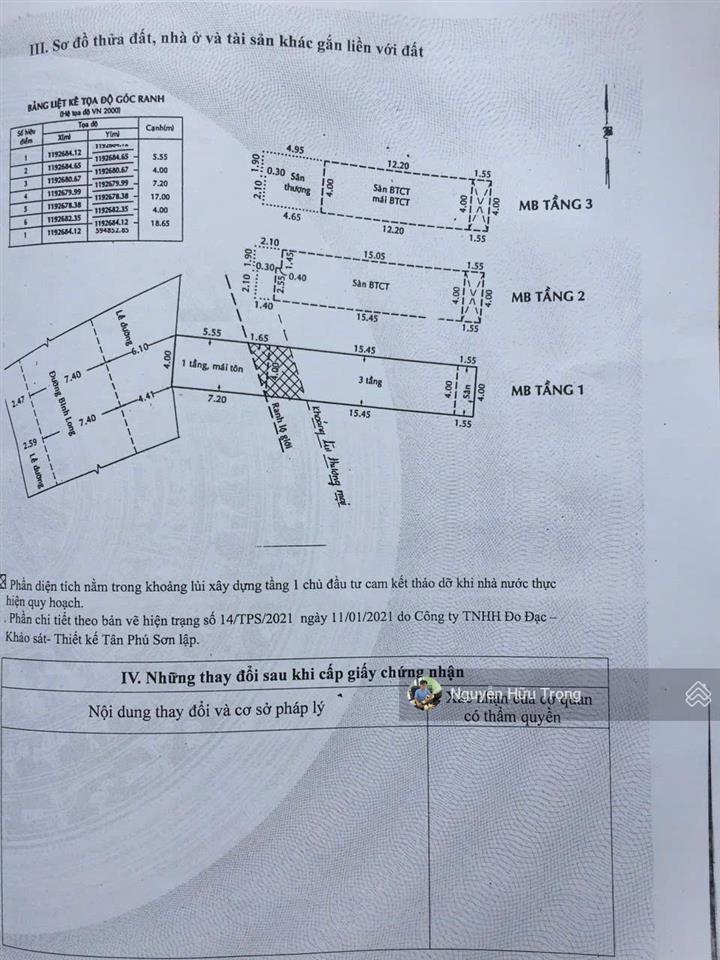Mặt tiền kinh doanh bình long  vị trí vàng  4x24m 4 tầng  giá 14,5 tỷ đang cho thuê giá cao
