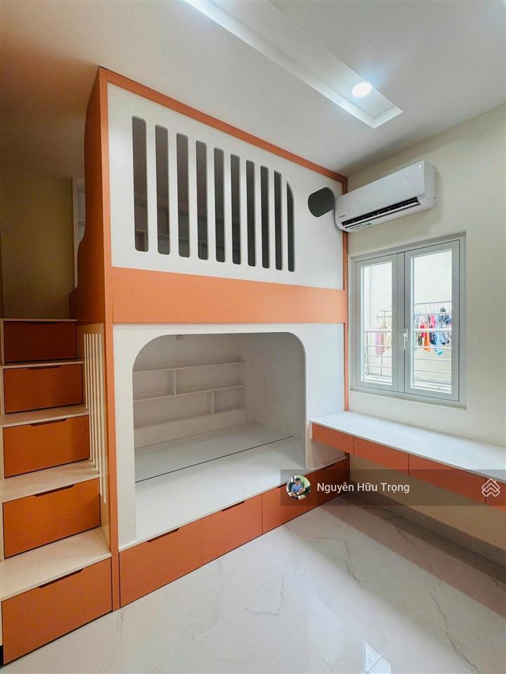 Bán nhà mới đẹp lý thánh tông  2 mặt hẻm xe hơi  tặng full nội thất 4x12m 2 tầng 6,38 tỷ còn tl