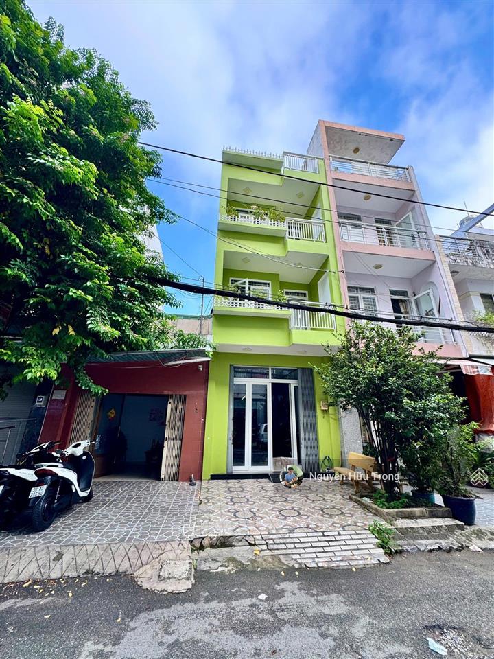 Mặt tiền đường nhựa  số 12 cư xá độc lập 4x15m 4 tầng mới đẹp vào ở ngay giá 9,4 tỷ còn tl