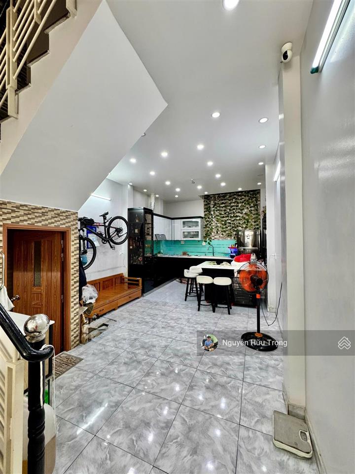 Mặt tiền đường nhựa  số 12 cư xá độc lập 4x15m 4 tầng mới đẹp vào ở ngay giá 9,4 tỷ còn tl