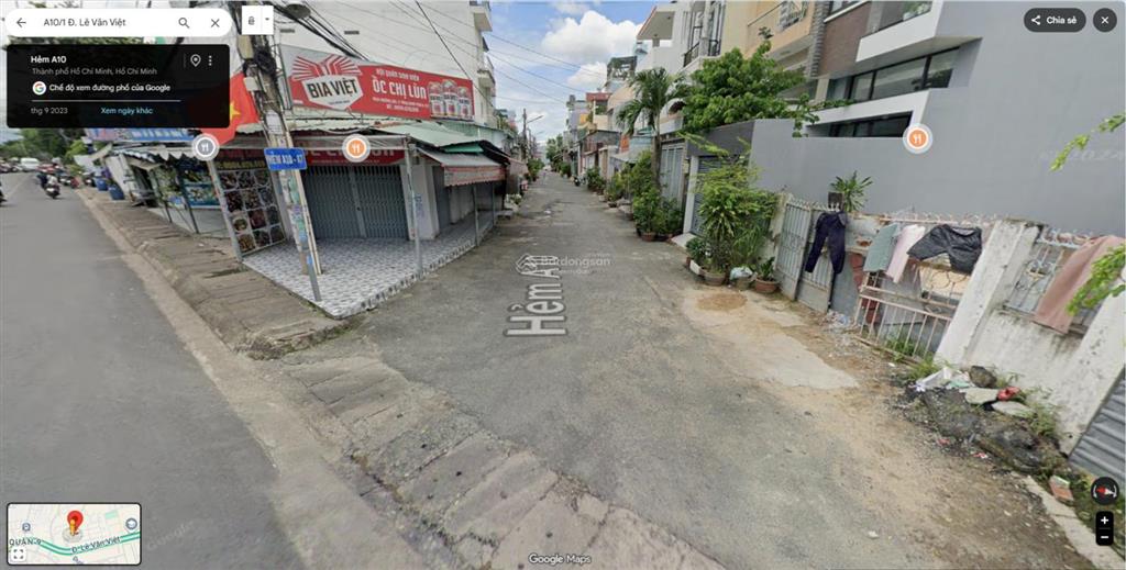Nhà mặt tiền võ văn hát, quận 9 cũ  giá 5,9 tỷ