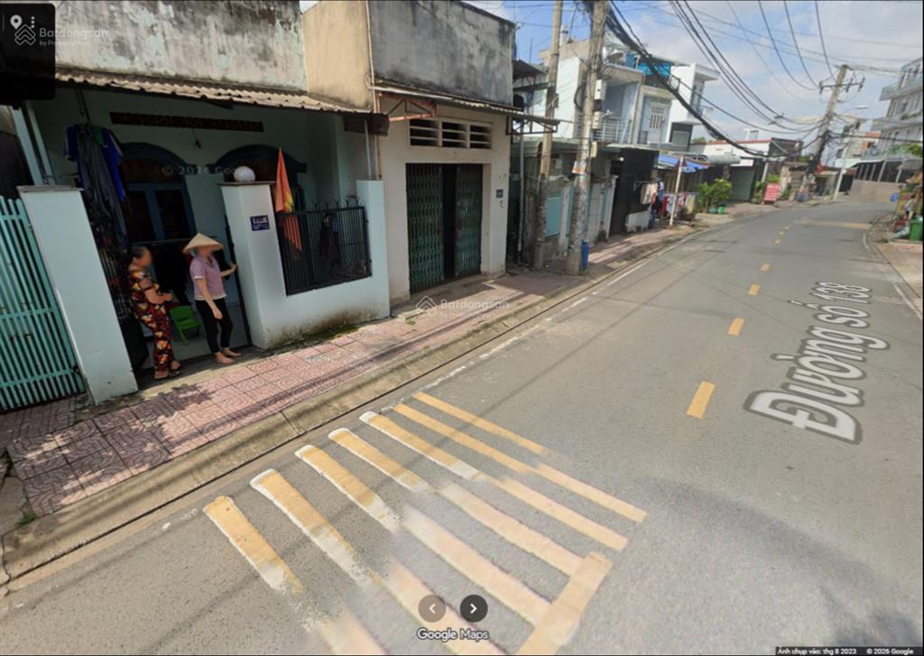 Bán nhà cấp 4 mặt tiền đường 138  p. tân phú, q.9