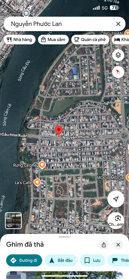 Cần bán lô đất mặt tiền nguyễn phước lan, gần cầu hoà xuân