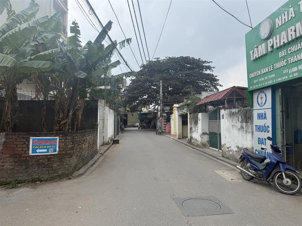86.4m2 đất cự khối mặt tiền 4.7m vuông như bao diêm ngõ thông xe 16 chỗ giá 7.15 tỷ  0902 132 ***