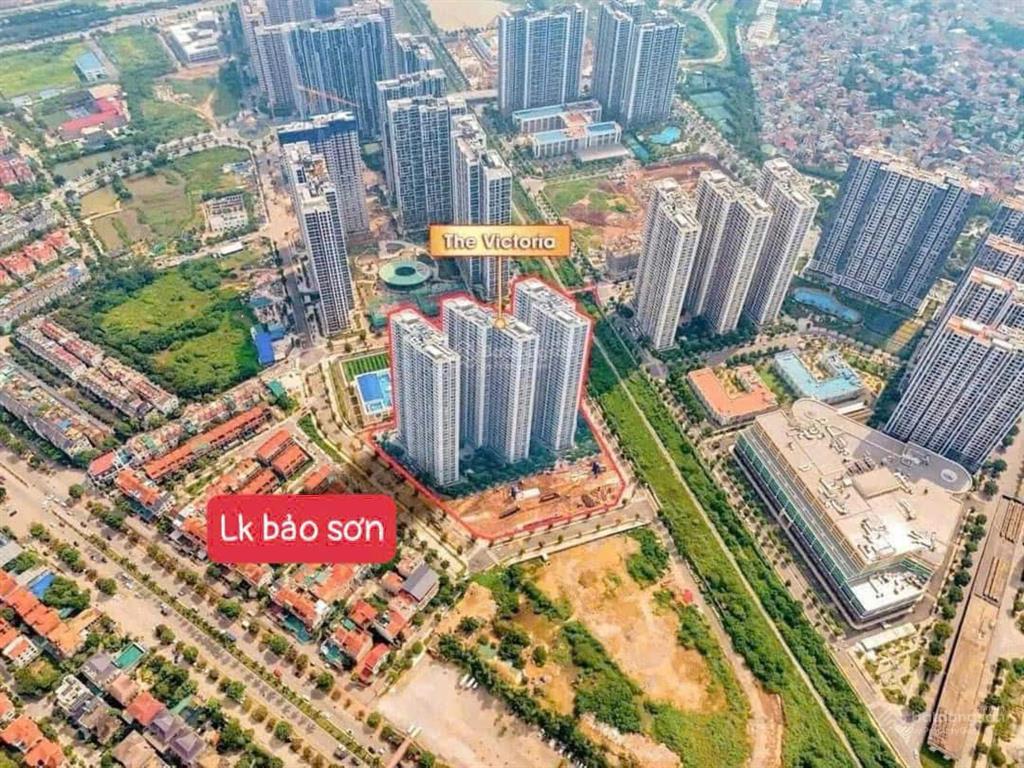 Bán gấp liền kề bảo sơn, dt 131m2 trục thông vinsmart, giá chỉ 23 tỷ
