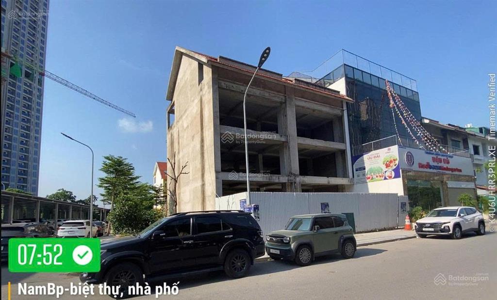 Có 102! bán gấp cặp liền kề 262m², lô góc kđt bảo sơn, trục thông vinsmart, view vườn hoa đẹp